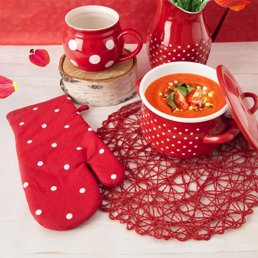 Stilfuldt prikket design til ethvert køkken