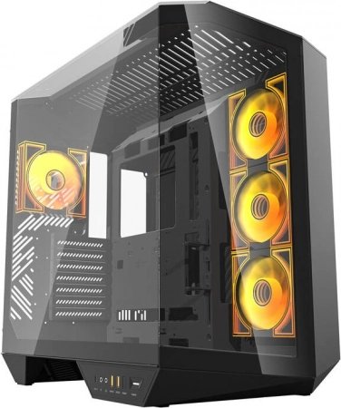 Computer kabinet Darkflash med 4 ventilatorer