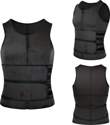 Justerbar kompression til talje og mave