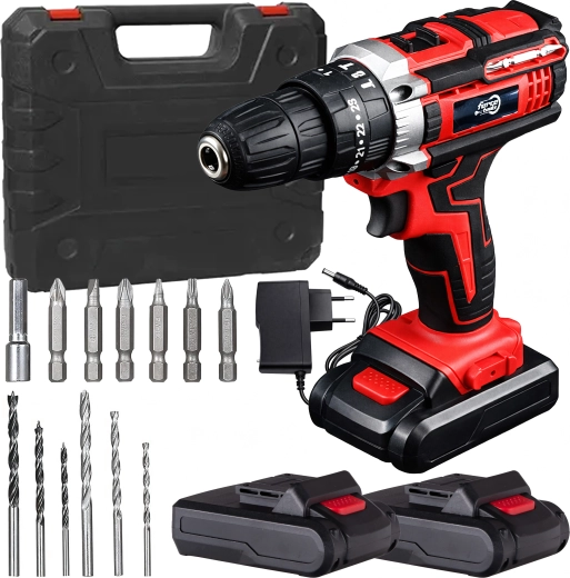 Komplet sæt i robust kuffert