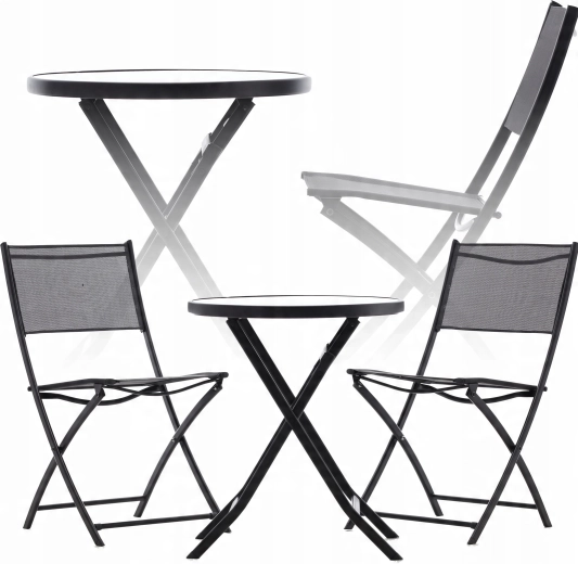 Sammenklappeligt design til små altaner