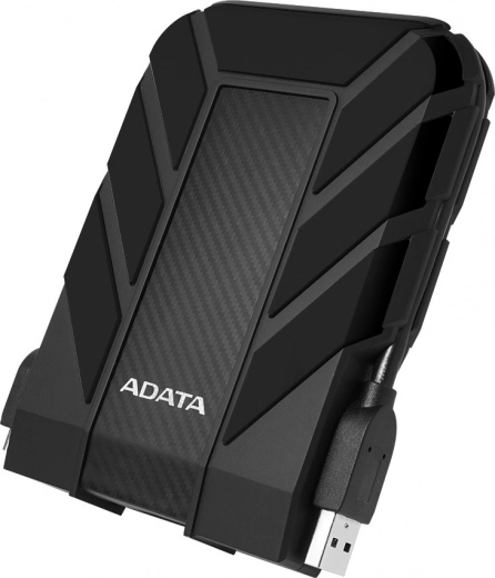 Robust ekstern harddisk ADATA 2 TB, 2,5", USB 3.1, sort