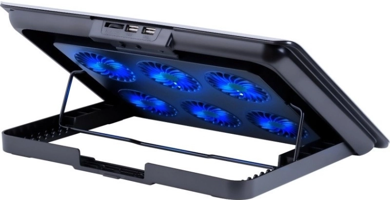 Seks blæsere til maksimal køling