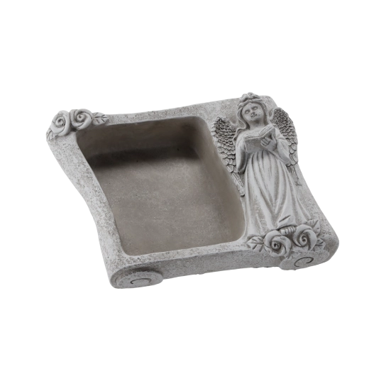 Praktisk skål til blomster, lys og småting