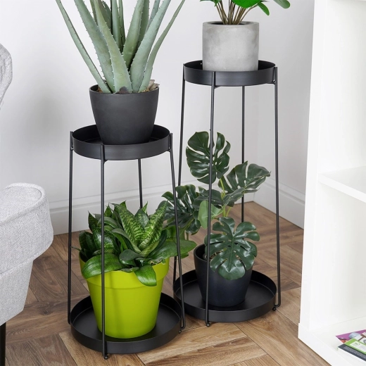 To højder for effektfuld styling