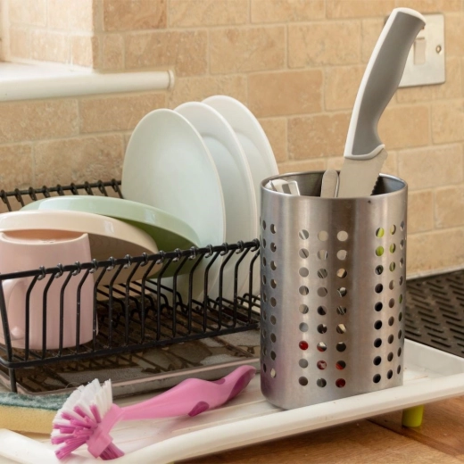 Orden på bordpladen og i drypbakken