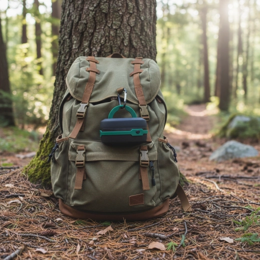 Praktisk strømforsyning 3× AA