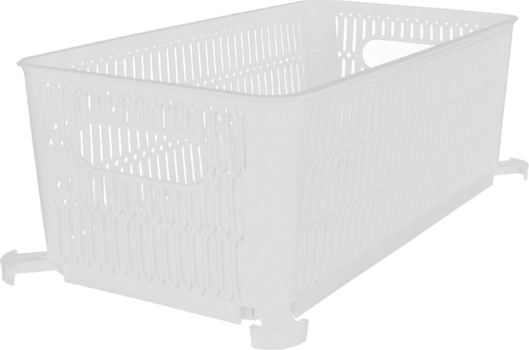 Nesta stabelbar kurv, hvid 29 × 16,5 × 11,5 cm