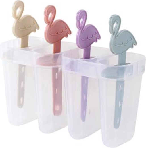 Plastisk isform TORO flamingo, 4 stk.