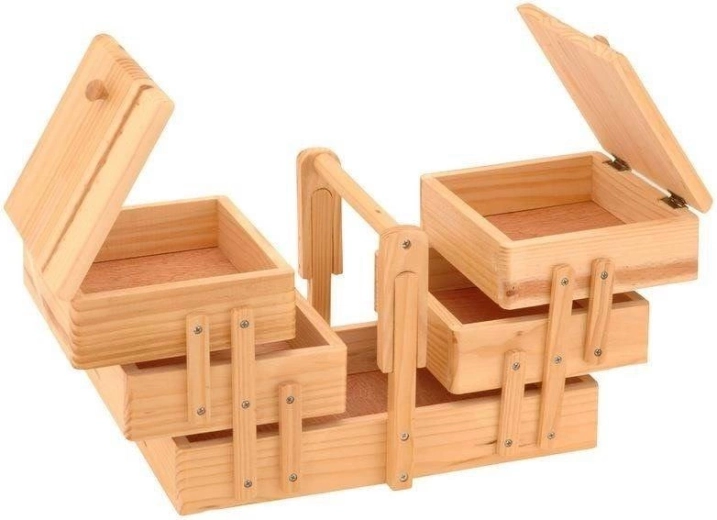 Harmonika-udtrækskonstruktion for øjeblikkeligt overblik