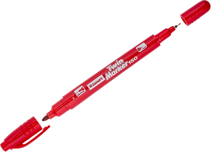 Permanent marker LUXOR 3013 rød