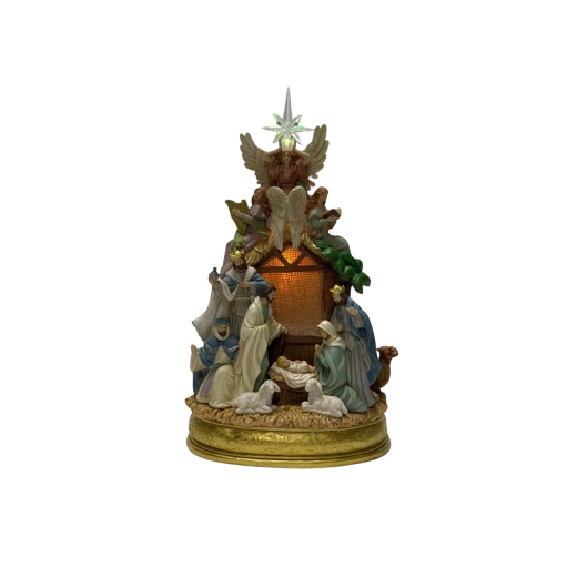 Magisk julestjerne med skiftende farver