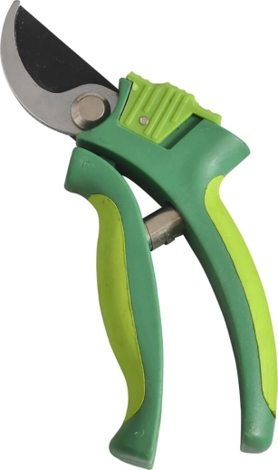 Havesaks 18 cm med stålblade, klippediameter 15 mm