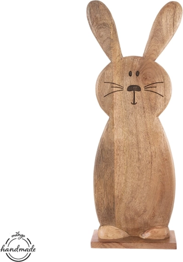 Træhare i mangotræ, 80 cm