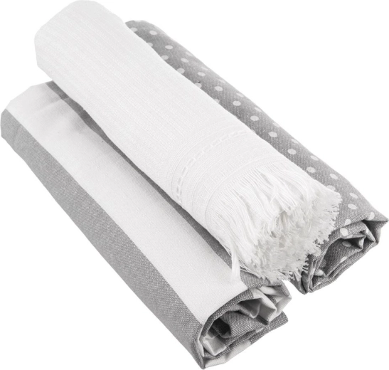 Høj sugeevne og naturlig 100% bomuld