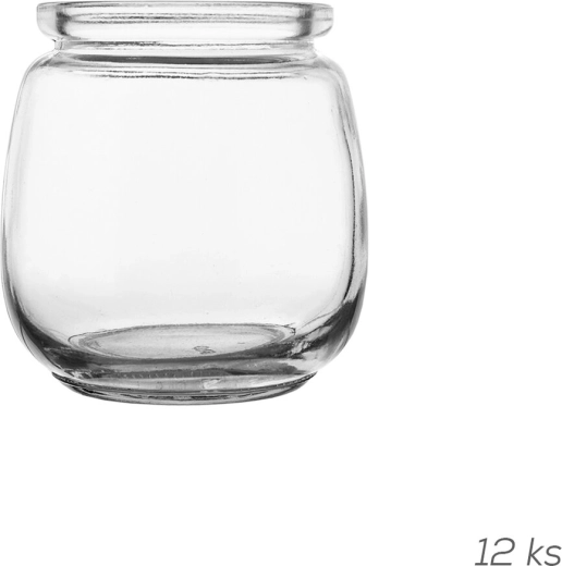 Glasbægre til yoghurt 130 ml (12 stk.)
