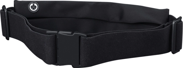 Gennemføring til høretelefoner og reflekterende logo