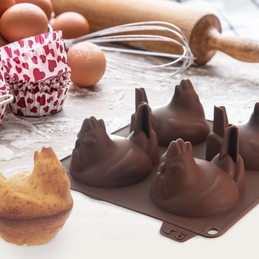 Non-stick og fleksibel silikone