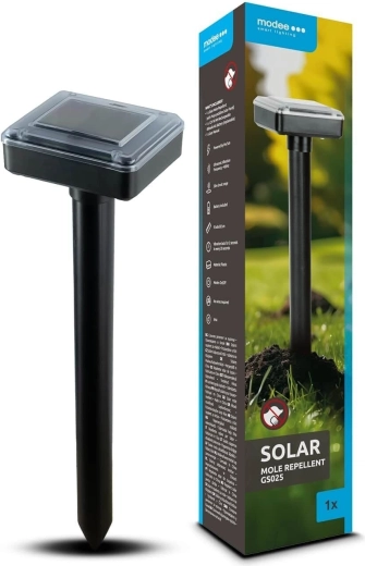 Modee solcelledrevet muldvarpeskræmmer 39 cm