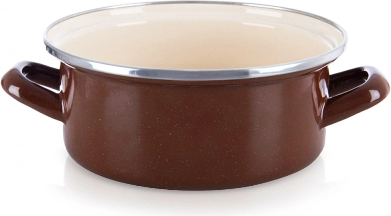 Emaljeret gryde Brown 20,5 cm, 2,2 l