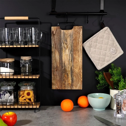 Praktisk metalhåndtag