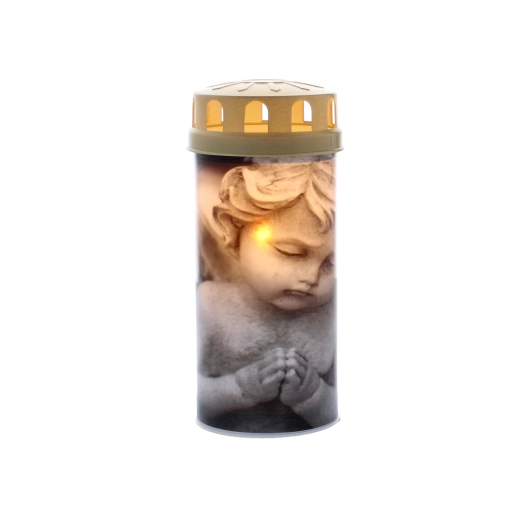 Flakkende LED-effekt som en rigtig flamme