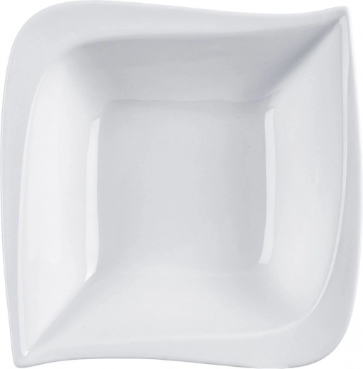 Moderne kvadratisk form til stilfuld servering