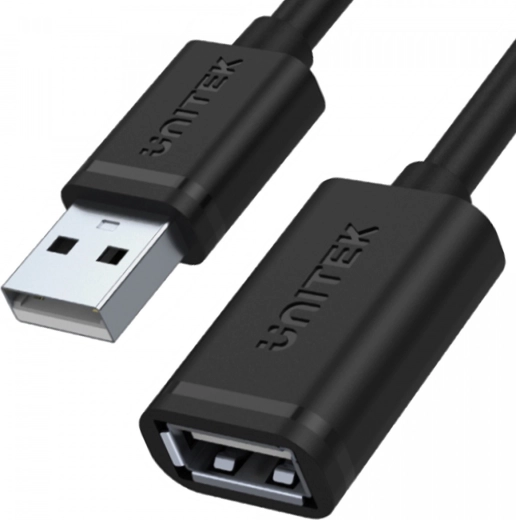 USB 2.0 forlængerkabel A–A (han–hun) 0,5 m UNITEK