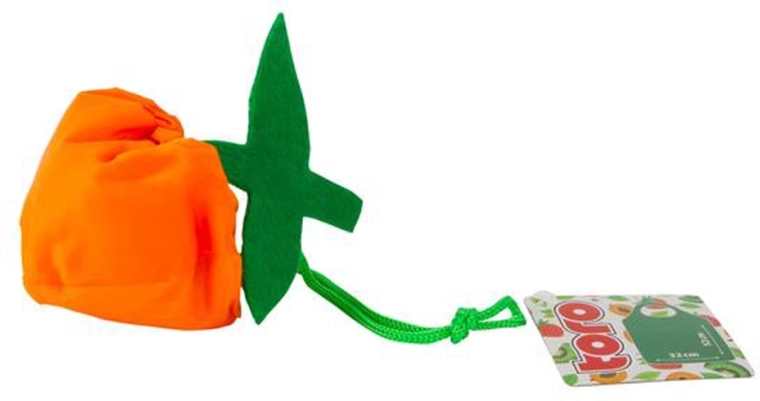 Sammenklappelig indkøbspose TORO med frugtmotiv 32 × 52 cm
