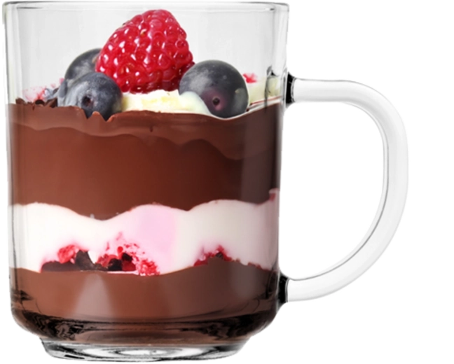 Ideel også til desserter i glas