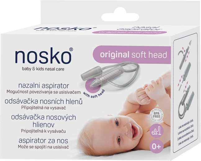 NOSKO næsesuger til næsesekret Soft Head