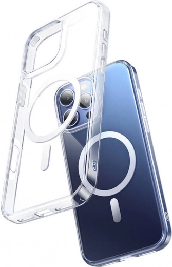 Magnetisk etui til iPhone 16 Pro Max McDodo transparent