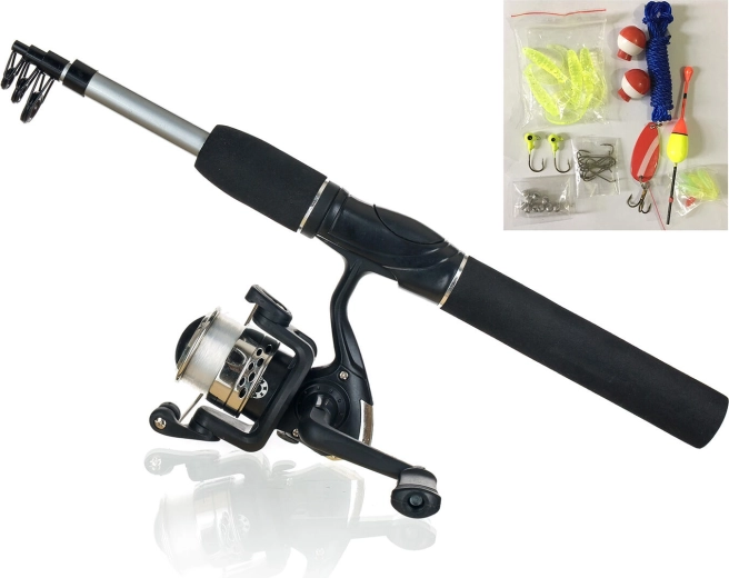 Komplet sæt agn i pakken