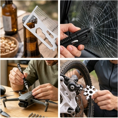 Praktiske gadgets og underholdning