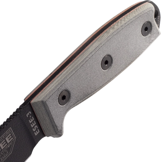 Micarta-skæfte med sikkert greb