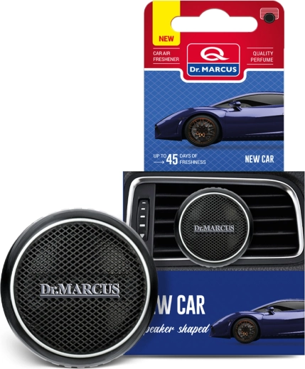 Dr. Marcus bilduft Speaker Shaped New Car
