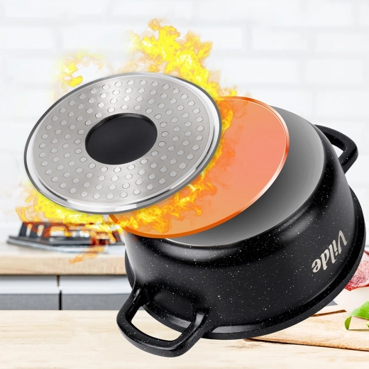 Induktionsbund for jævn opvarmning