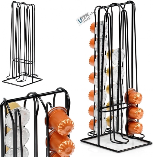 Holdbart sort metal og stabil base