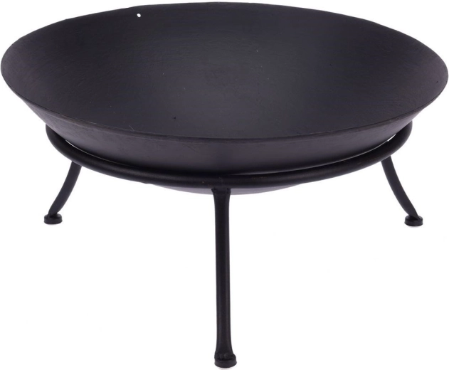 Indadtiltet skål vindtålig