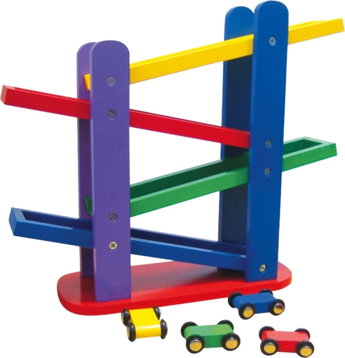 Komplet sæt med 4 biler