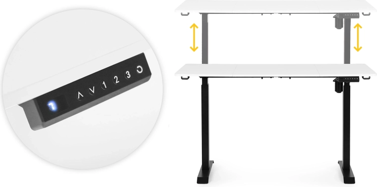 Betjeningspanel med hukommelse og påmindelse
