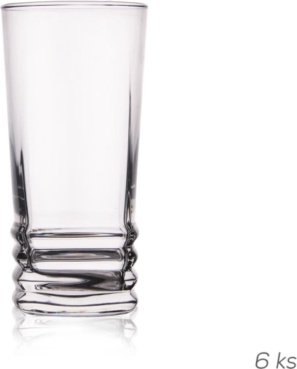 Glas Elegan 0,33 l (6 stk.)