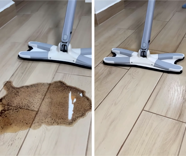 Bred dækning og fleksibelt roterende hoved