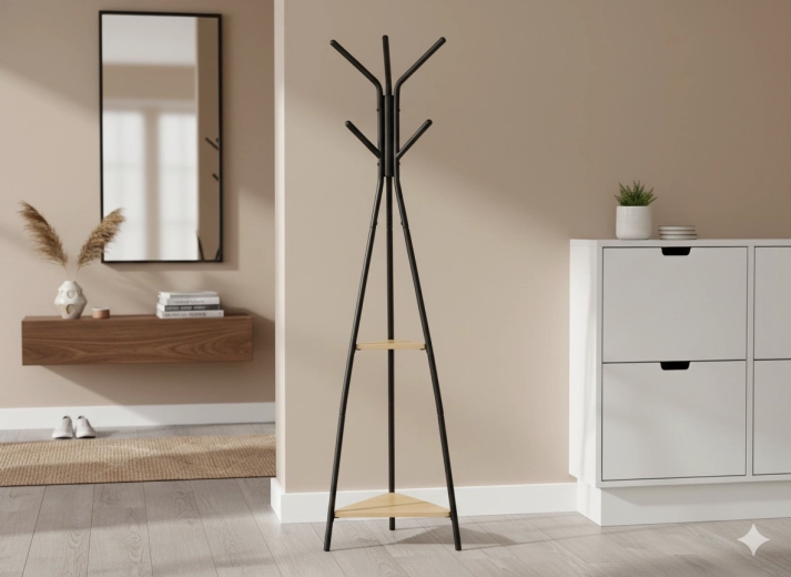 To praktiske MDF-hylder