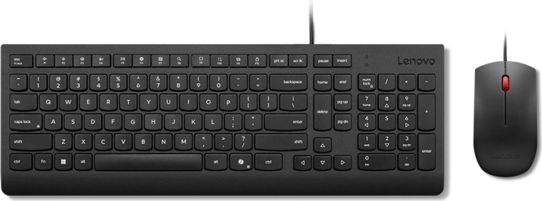 Lenovo Essential Wired Combo tastatur og mus (US 103P)