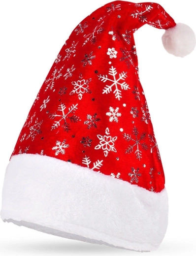 Julemands-nissehue med kvast 43 cm