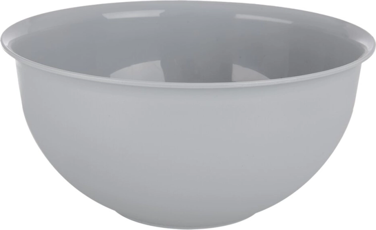 Plastskål Sandy grå 20 cm