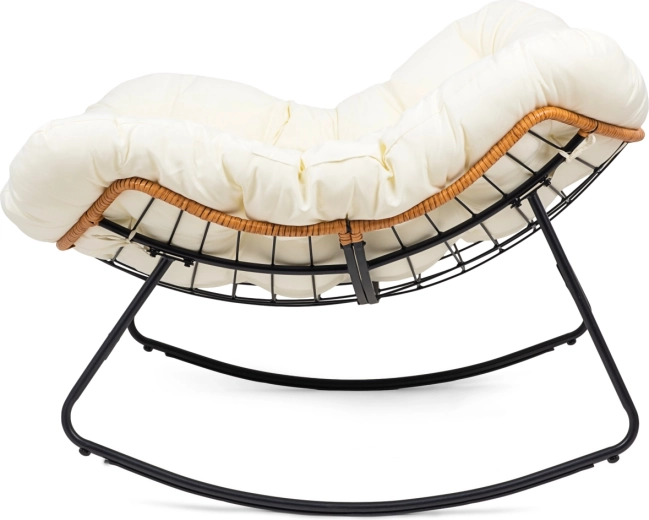 Let scandi-look med rattan-accent
