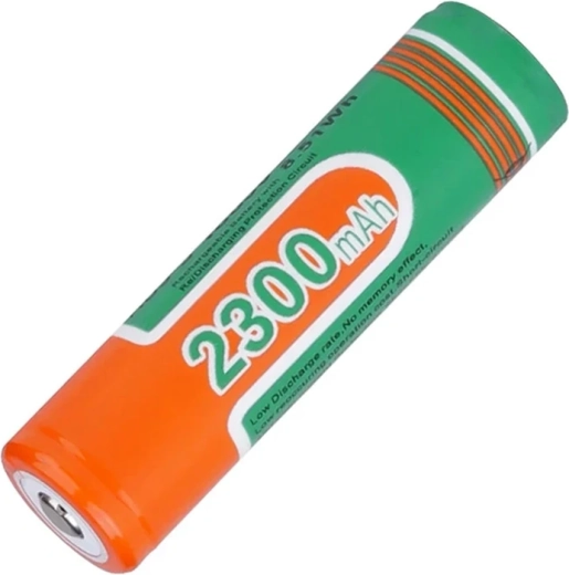 Superfire genopladeligt Li-Ion 18650-batteri 2300 mAh med PCB-beskyttelse