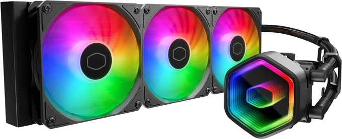 Vandkøling Cooler Master MasterLiquid 360 Core II ARGB sort